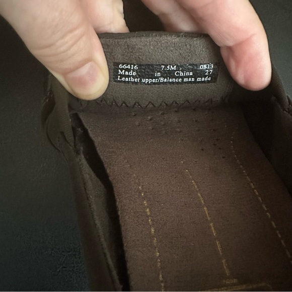 Clarks Womens Slip On Dress Shoes 7.5M Brown Gael Rex Comfort Model Workwear - Picture 9 of 9